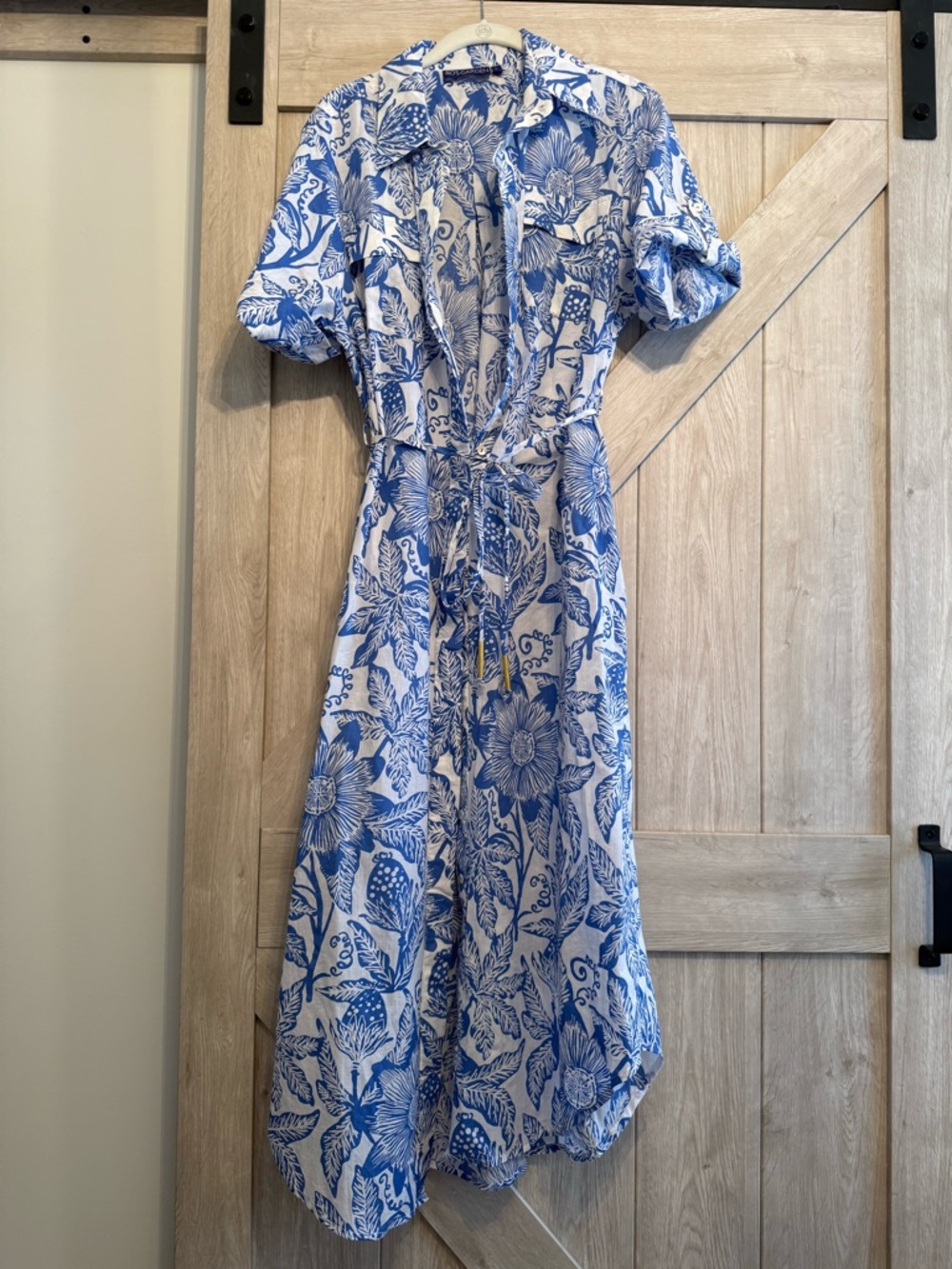 Aria Bea Maxi Dress from Ro's Garden in "Blue Passion"